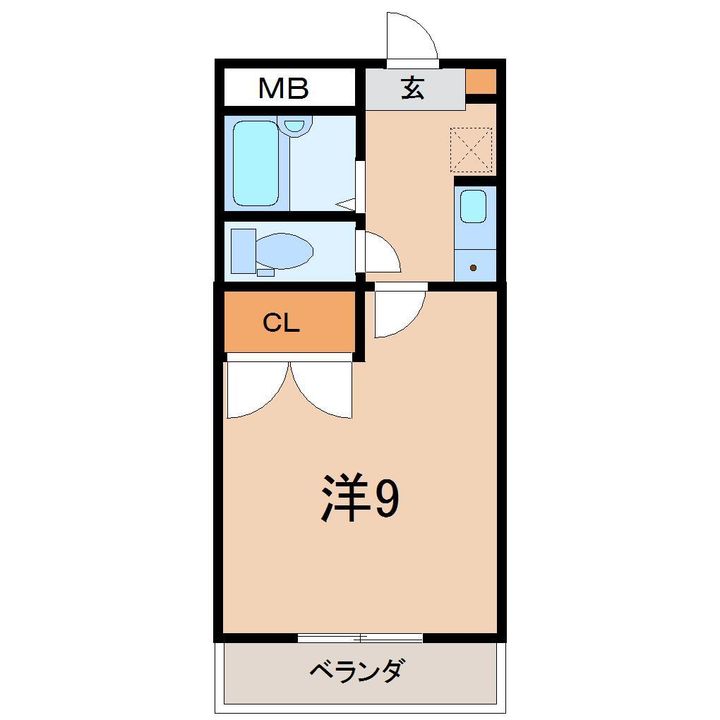 キャッツ21の間取り