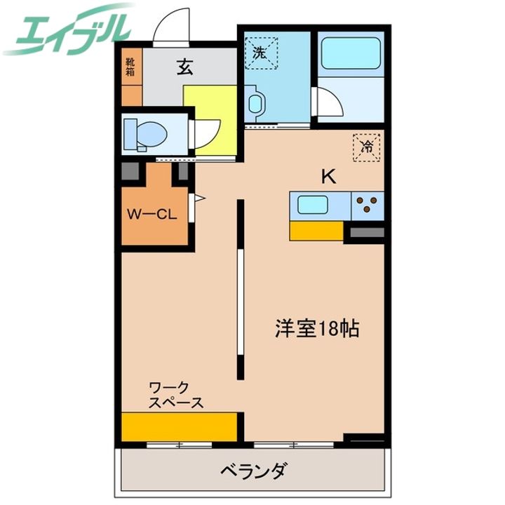 シャーメゾン ル シエルの間取り