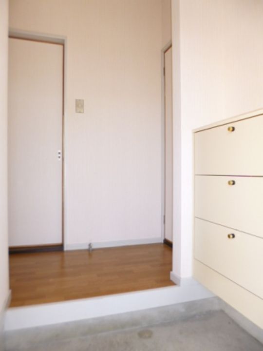 三重県伊勢市下野町(アパート)の賃貸物件の玄関