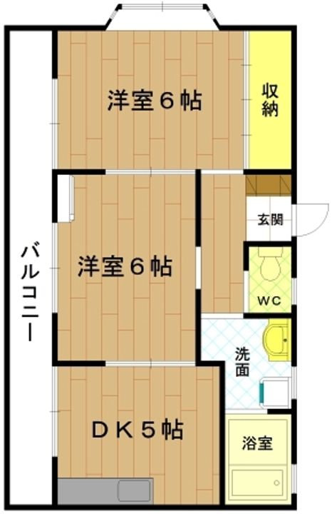 三重県伊勢市下野町(アパート)の賃貸物件の間取り