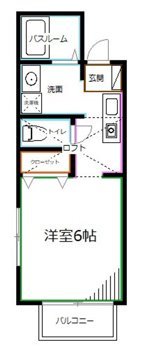エスティ―フォー小金井の間取り