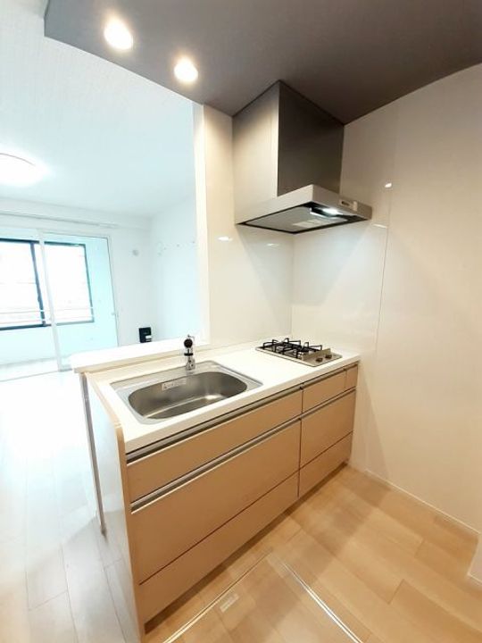 埼玉県春日部市上蛭田(アパート)の賃貸物件のキッチン
