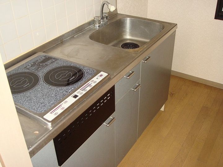 グリーンベルのキッチン