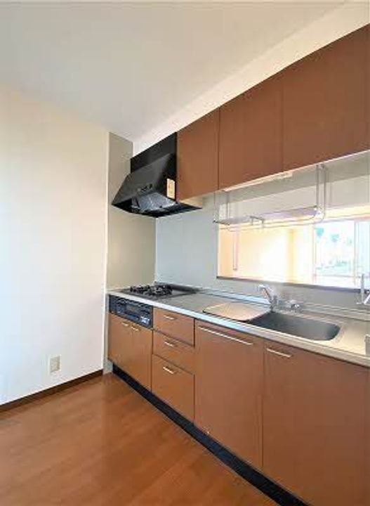 福島県福島市笹谷字谷地南(アパート)の賃貸物件のキッチン