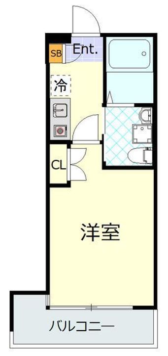 ヴィシェット大倉山の間取り