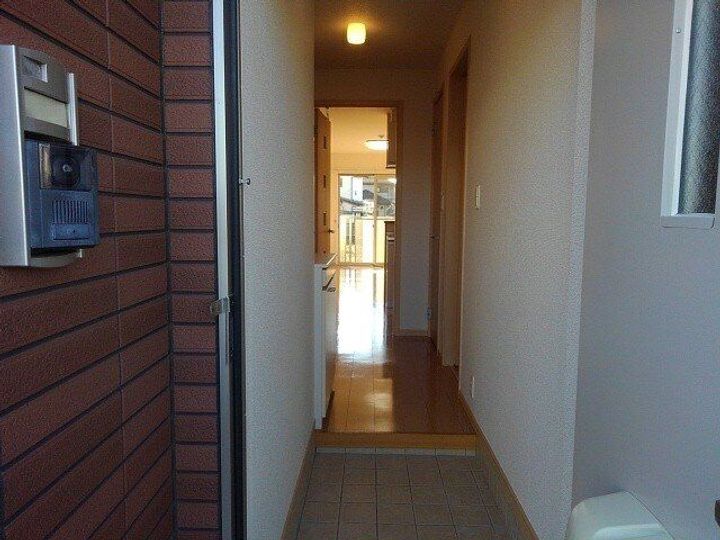 茨城県那珂郡東海村豊白1(アパート)の賃貸物件の玄関