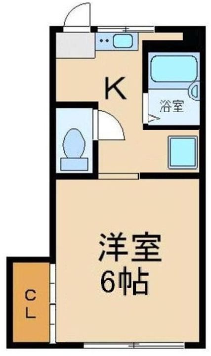 資生ハイツの間取り