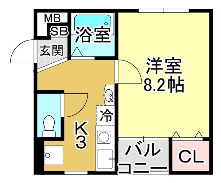 ラグーナ・ウノの間取り
