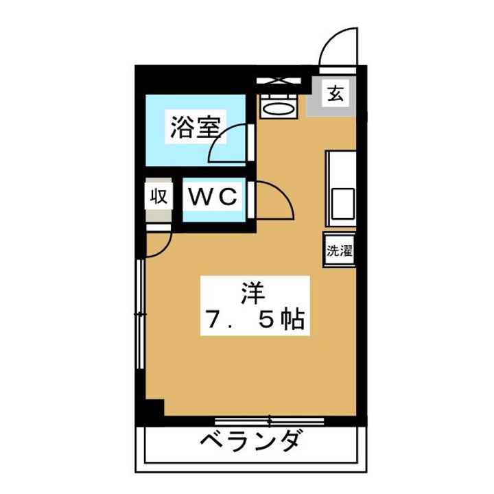 C中野パレスの間取り