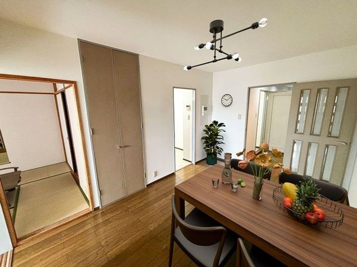 クリエート綱島の居間