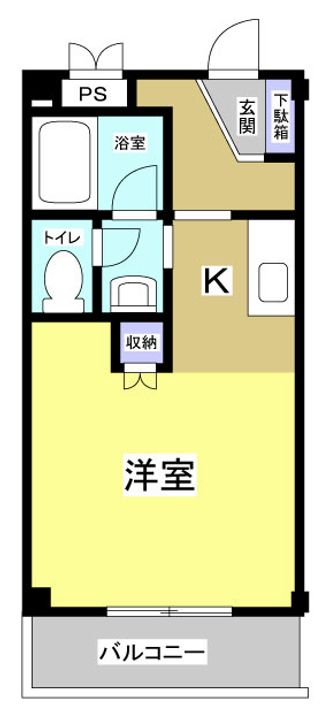 シャンブルYOSHIMIの間取り