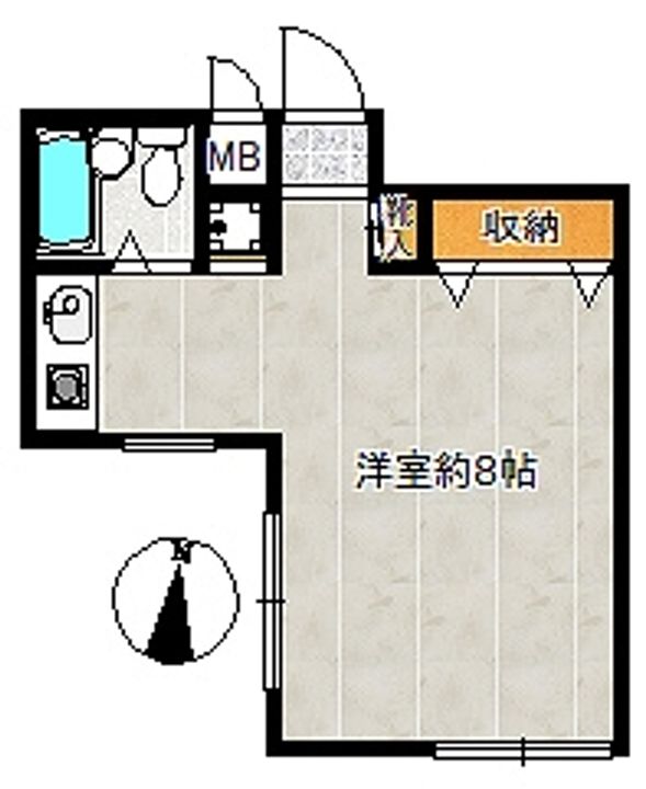 ブライト東府中の間取り
