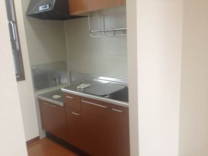 福島県福島市北沢又字欠ケ(アパート)の賃貸物件のキッチン