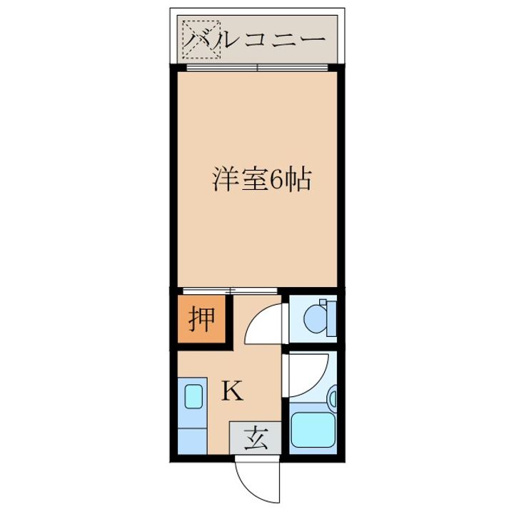 カスタリアの間取り