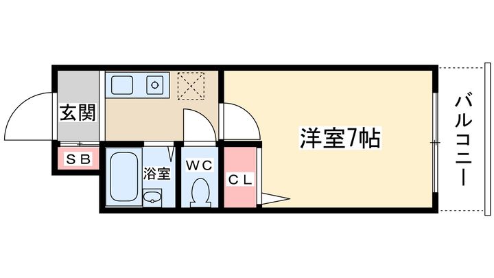 ノルデンハイム淡路の間取り