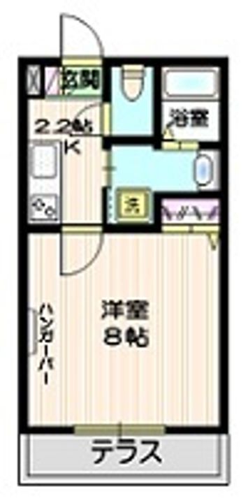 メゾン北浦和の間取り