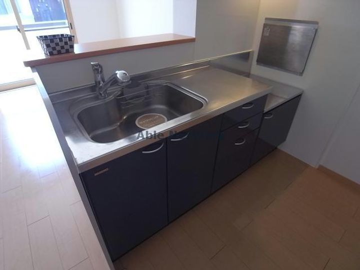 岐阜県岐阜市宇佐東町(アパート)の賃貸物件のキッチン