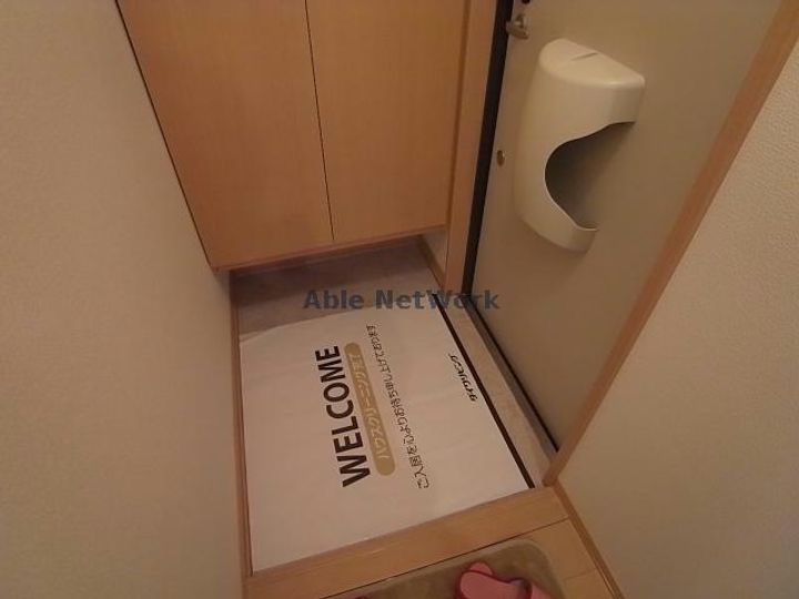 岐阜県岐阜市宇佐東町(アパート)の賃貸物件の玄関