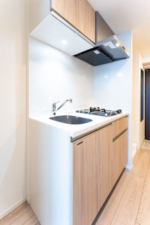 神奈川県横浜市鶴見区市場富士見町(マンション)の賃貸物件のキッチン