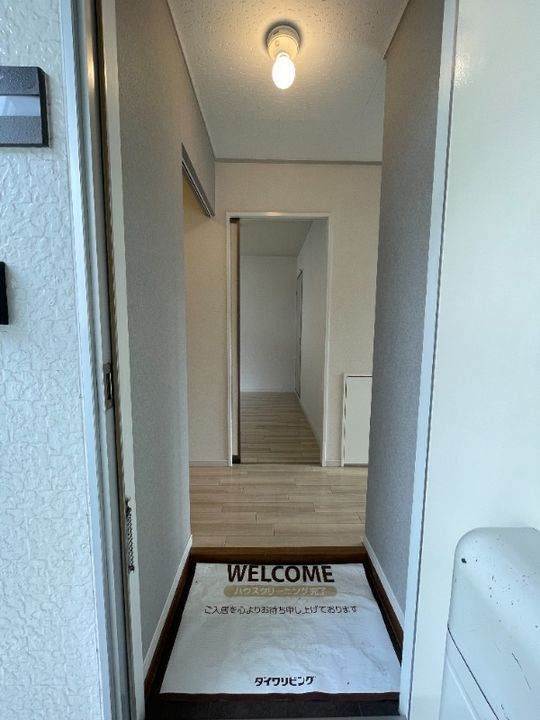 岡山県都窪郡早島町早島(アパート)の賃貸物件の玄関