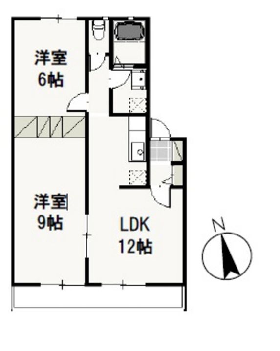 あみん Aの間取り