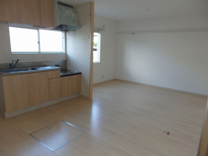 グリーンハイムF棟の居間