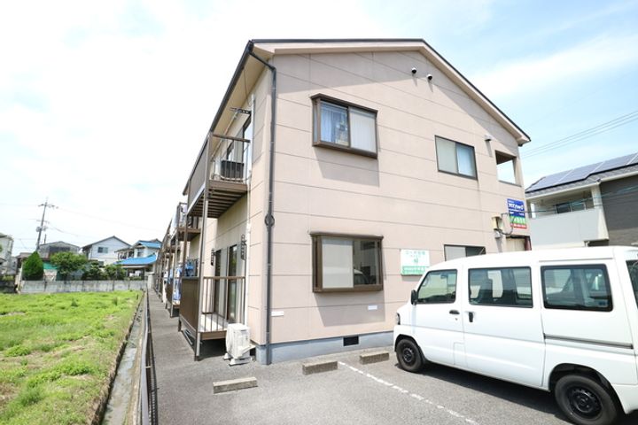 岡山県倉敷市中庄(アパート)の賃貸物件の外観