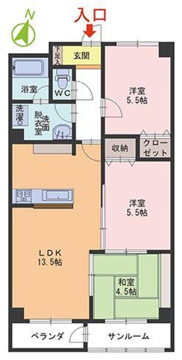 アヴァンティの間取り
