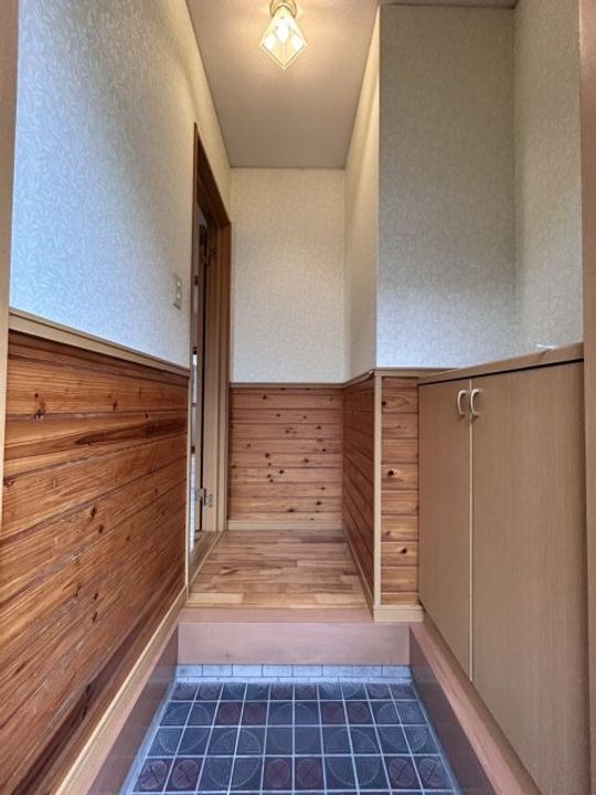 宮崎県都城市山之口町花木(一戸建)の賃貸物件の玄関