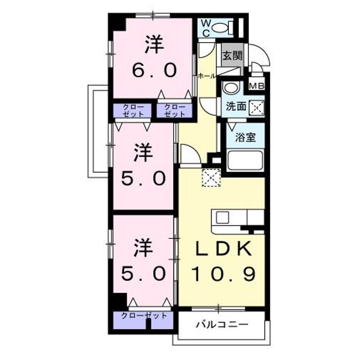 ゴット バレーの間取り