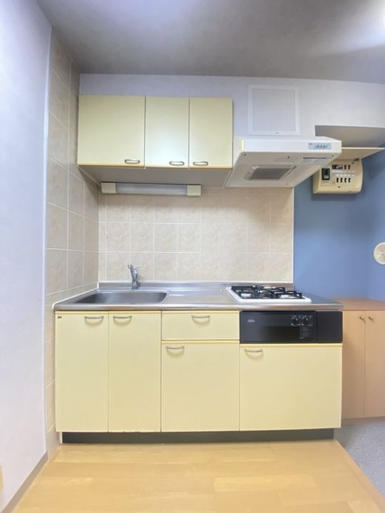 オーチャードヒルズA棟のキッチン