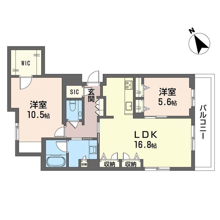 グレイス市谷台町の間取り