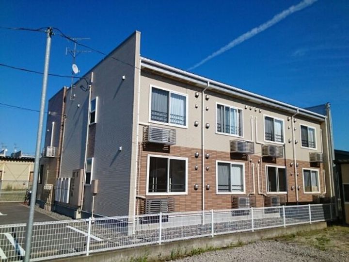 新潟県新潟市東区空港西1(アパート)の賃貸物件の外観