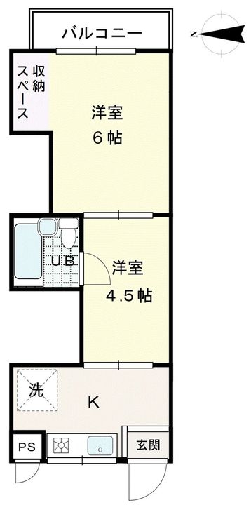 サンライズ野江の間取り