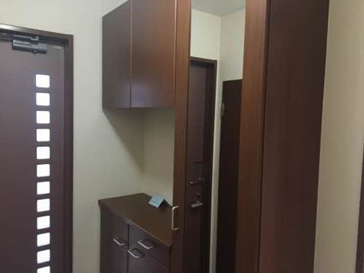 福島県福島市方木田字古屋敷(アパート)の賃貸物件の玄関