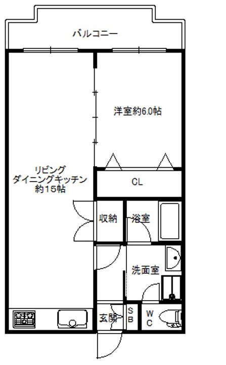 モリコーポの間取り