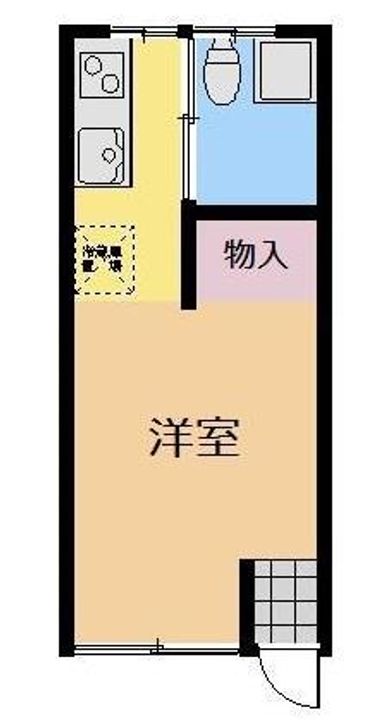 原田コーポBの間取り