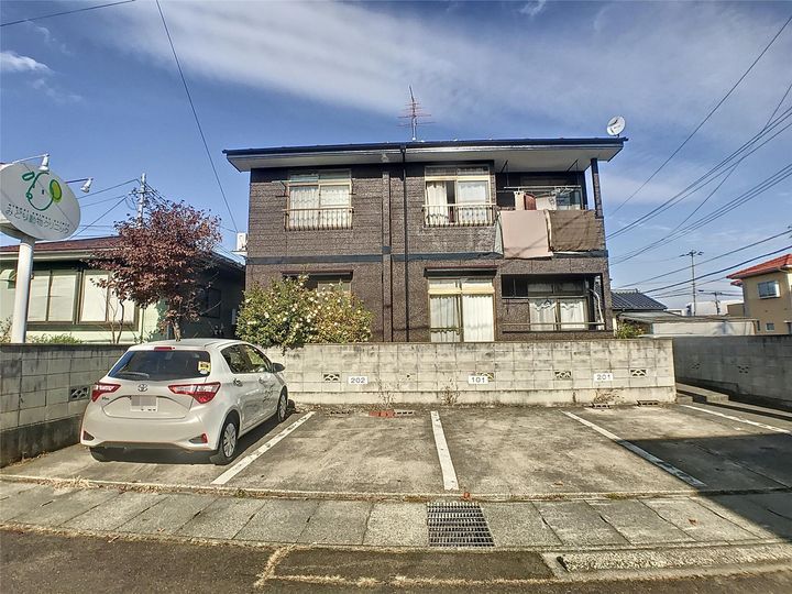 コウワハイツの地図