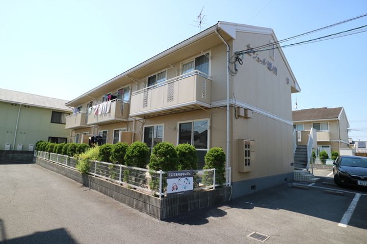 岡山県倉敷市平田(アパート)の賃貸物件の外観