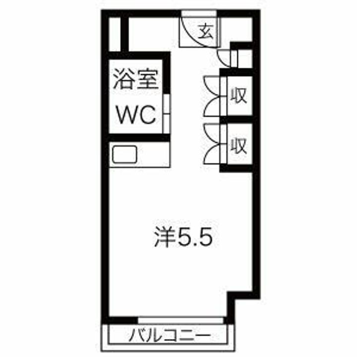 アミティ衣笠の間取り