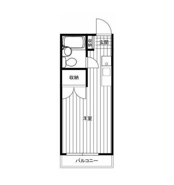 東京都八王子市大塚(マンション)の賃貸物件の間取り
