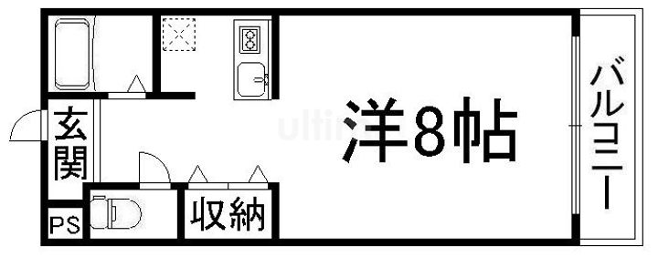 ジュネス堀川の間取り