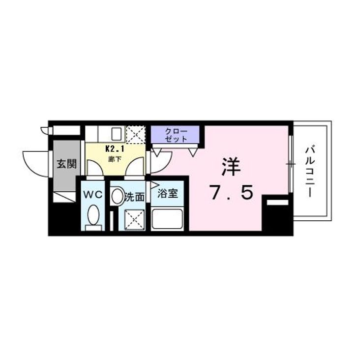 埼玉県川口市坂下町1(マンション)の賃貸物件の間取り