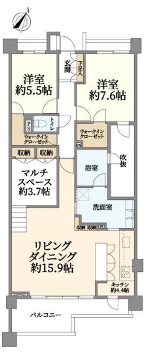 サウススクエアの間取り