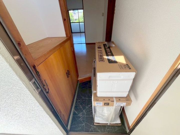 クリーミーコーポの玄関