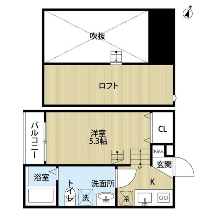 カザリベ航空公園の間取り