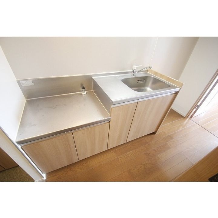 茨城県つくば市玉取(アパート)の賃貸物件のキッチン