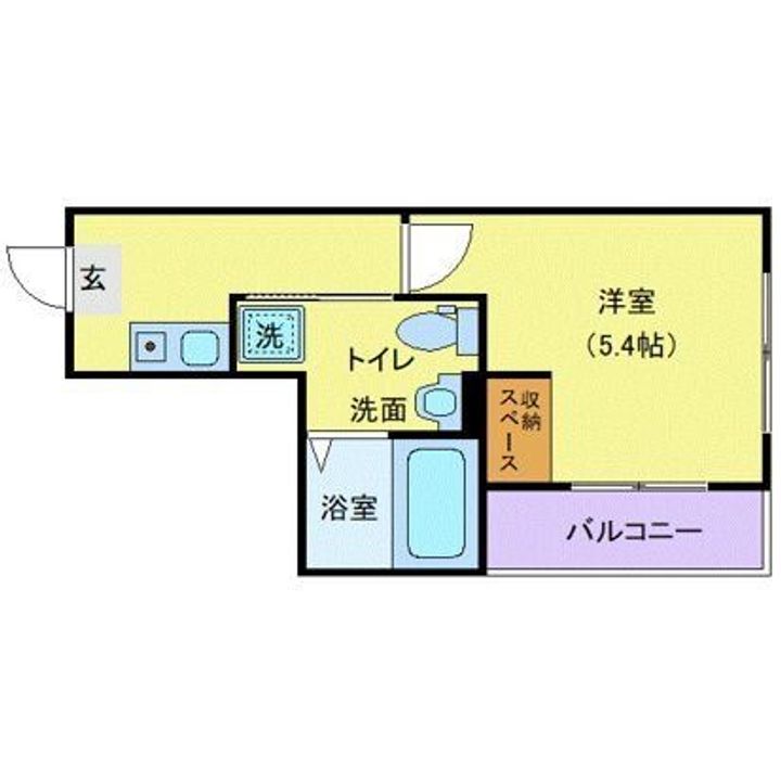 レジデンスウエスト淵野辺の間取り