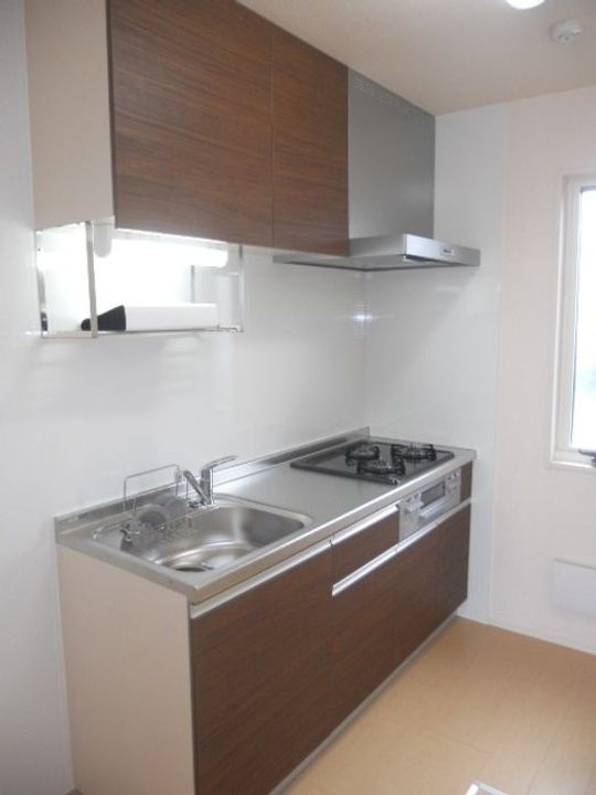 神奈川県厚木市上依知(アパート)の賃貸物件のキッチン