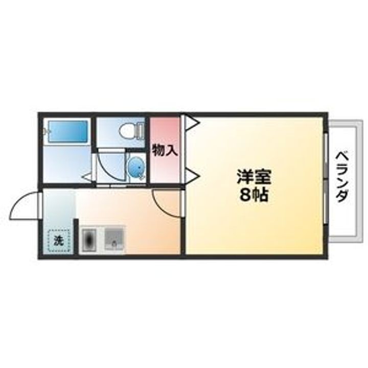サンフレンズ木曽Iの間取り